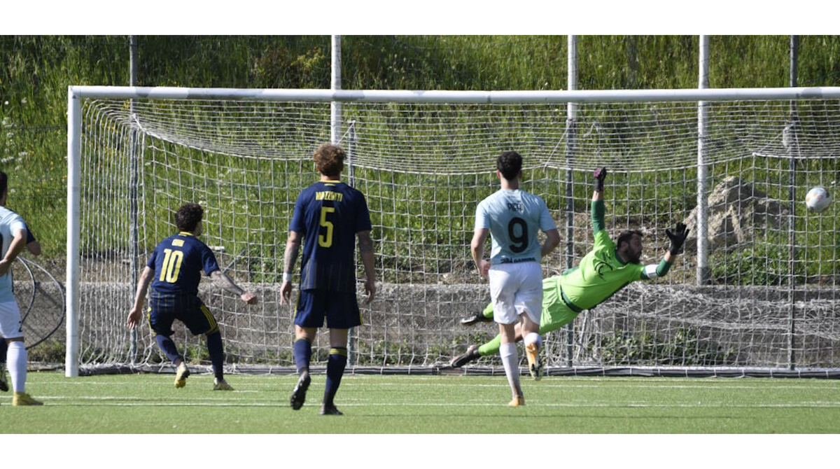 Campionato: La Fiorita batte il Tre Penne nel finale con un rigore di Guidi