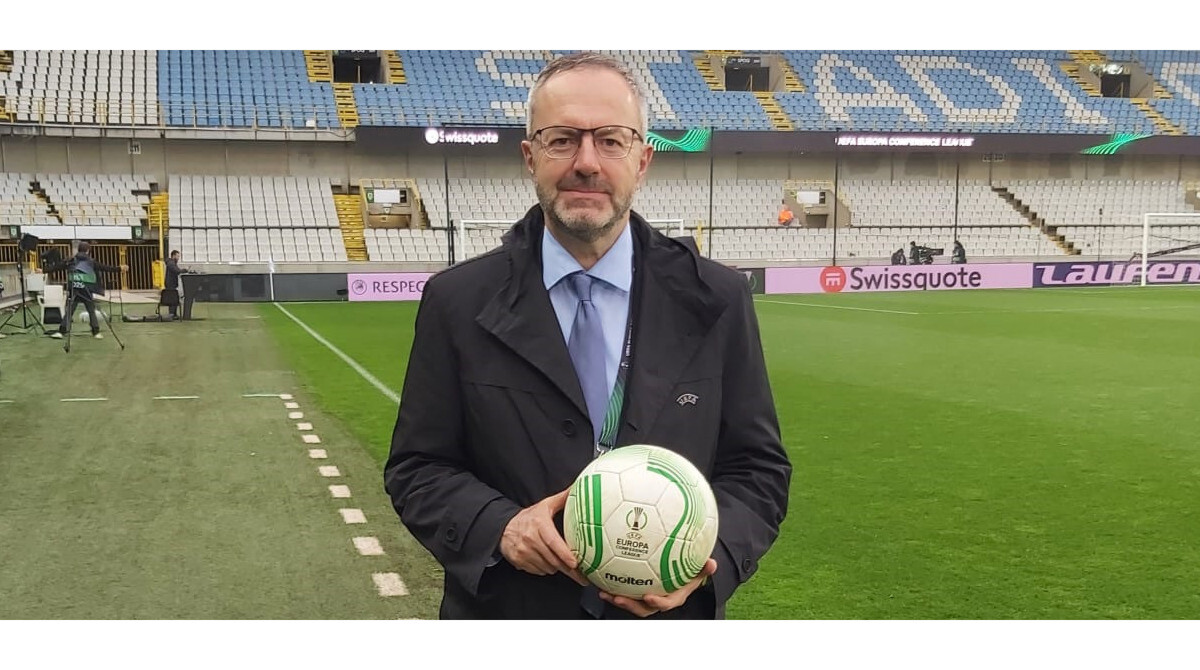 Conference League: Podeschi tocca 150 gare da Osservatore Arbitrale UEFA