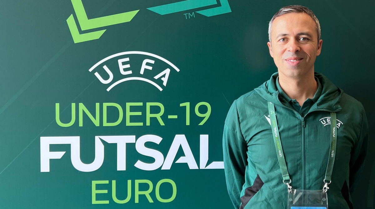 ©FSGC | Daniele D'Adamo alla Chișinău Arena