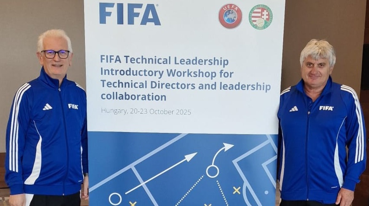 ©FSGC | Zafferani ed Arrigoni al workshop FIFA del 20-23 ottobre 2025