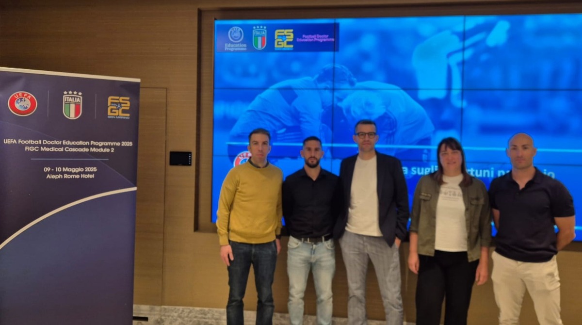 FIGC e FSGC hanno sviluppato il secondo modulo del UEFA Football Doctor Education Programme