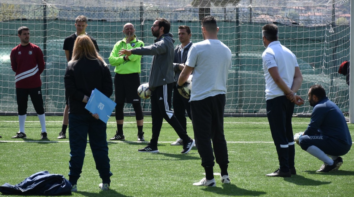 ©FSGC | uno scatto dal corso National Goalkeeping Grassroots del 2023