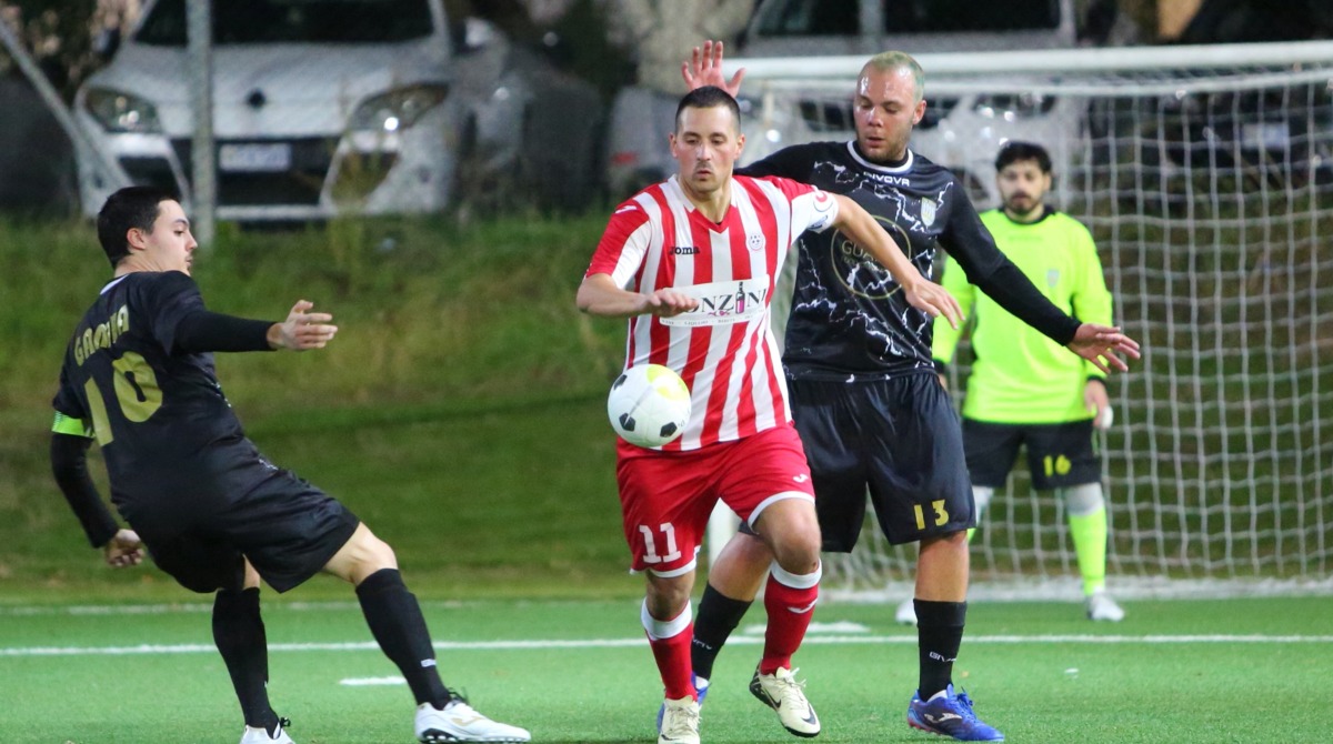 ©FSGC/Novelli | La Juvenes-Dogana ha rifilato un poker al Tre Penne in Titano Futsal Cup