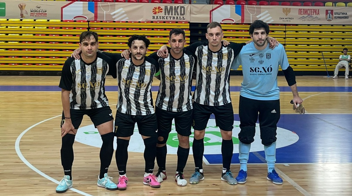 ©SSMurataFutsal | Il quintetto di partenza del Murata nella sfida di ieri