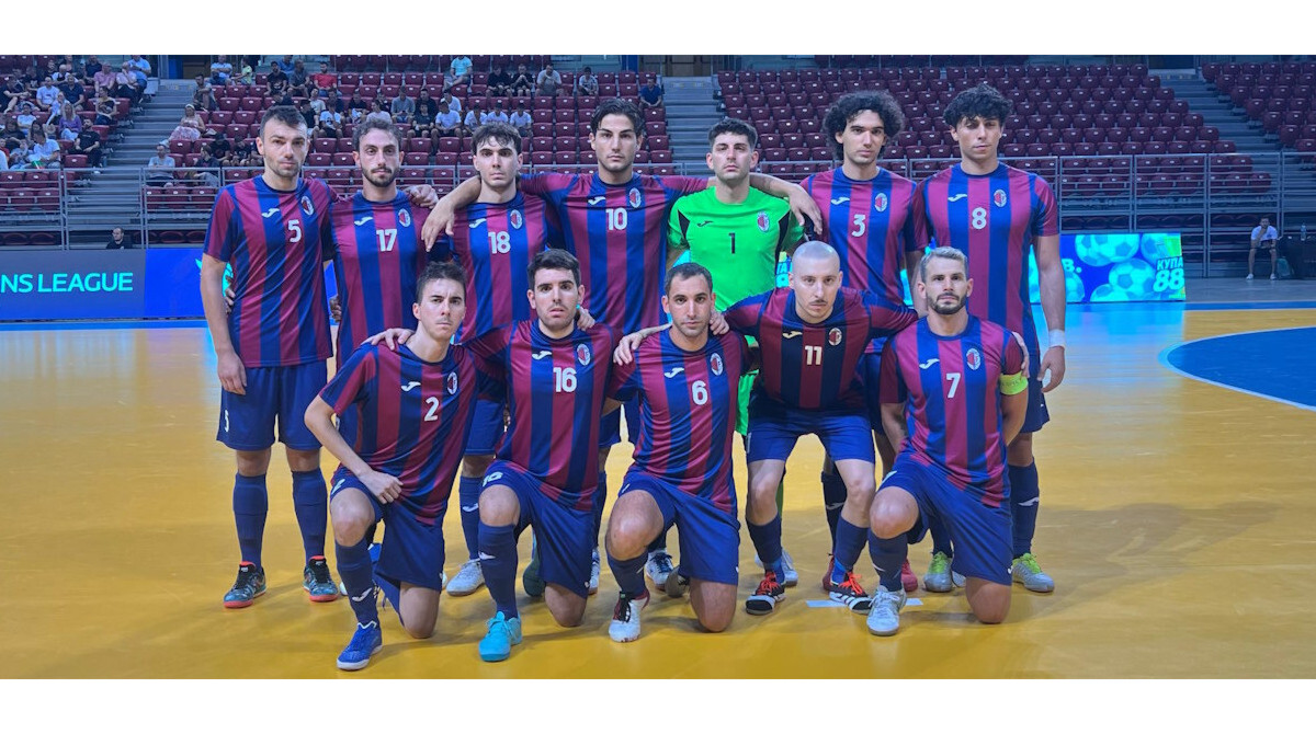 Futsal Champions League: subito due sconfitte per il Fiorentino, Morri bagna l'esordio con un gol