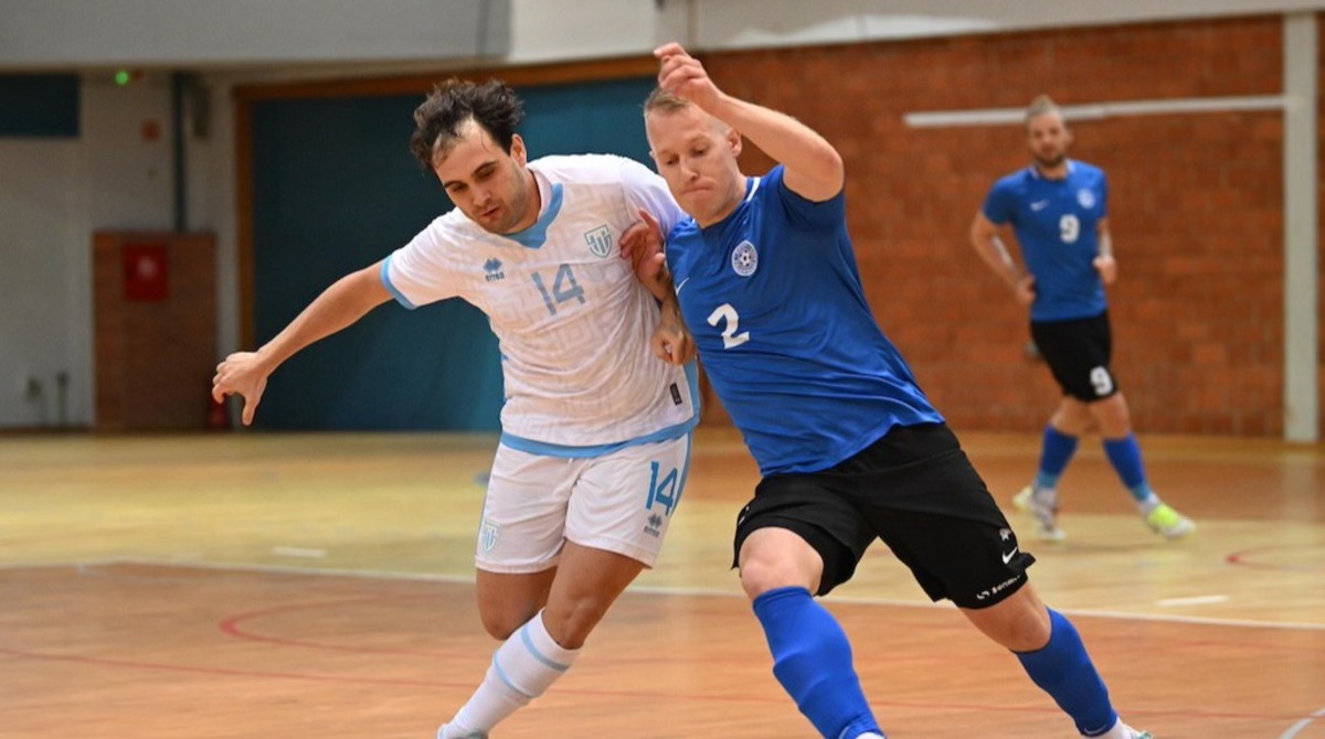 ©FutsalWeek | Ercolani a duello con l'estone Rebane