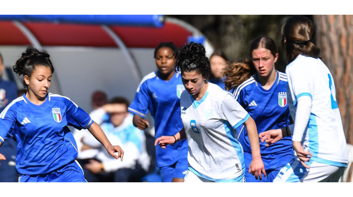 La Nazionale U17 Femminile affronterà domani in amichevole la Selezione Calcio+15