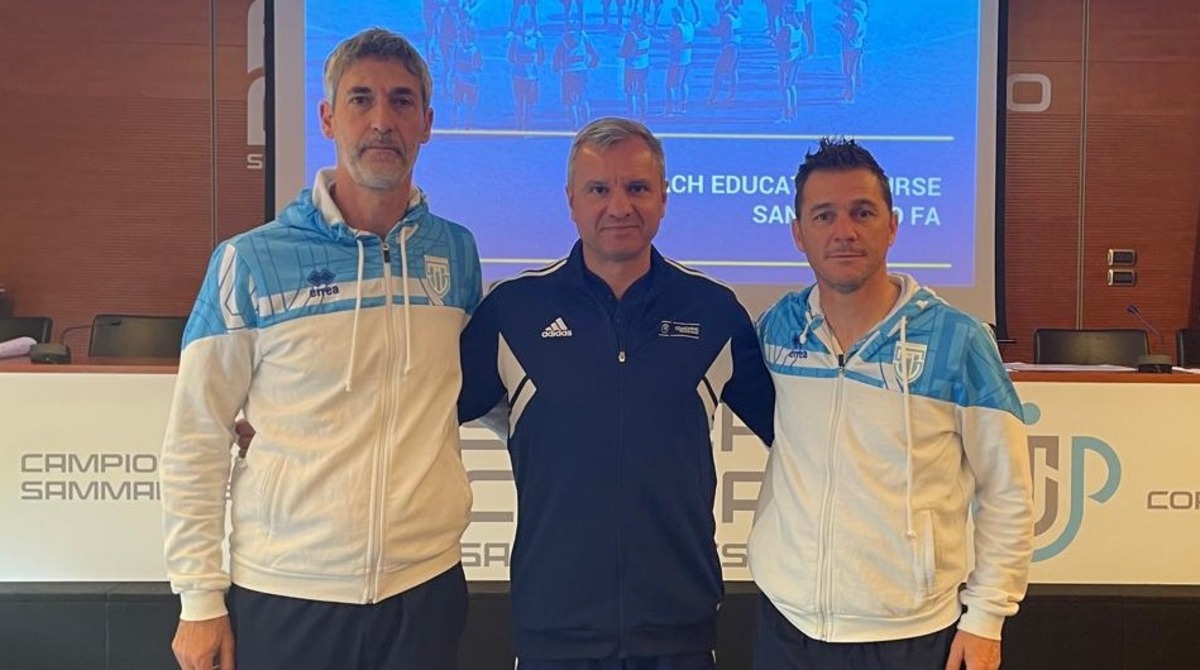 La UEFA a San Marino per il corso da Coach Educator