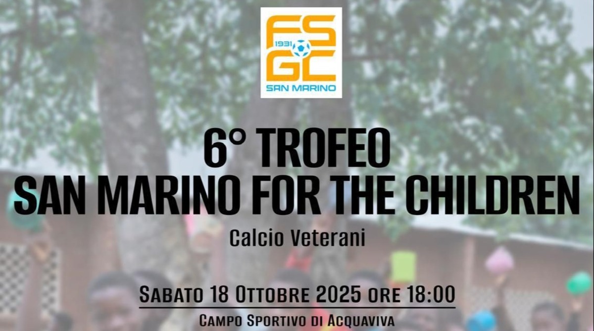 ©ASCO35 | la locandina del 6° Trofeo "San Marino for the Children"