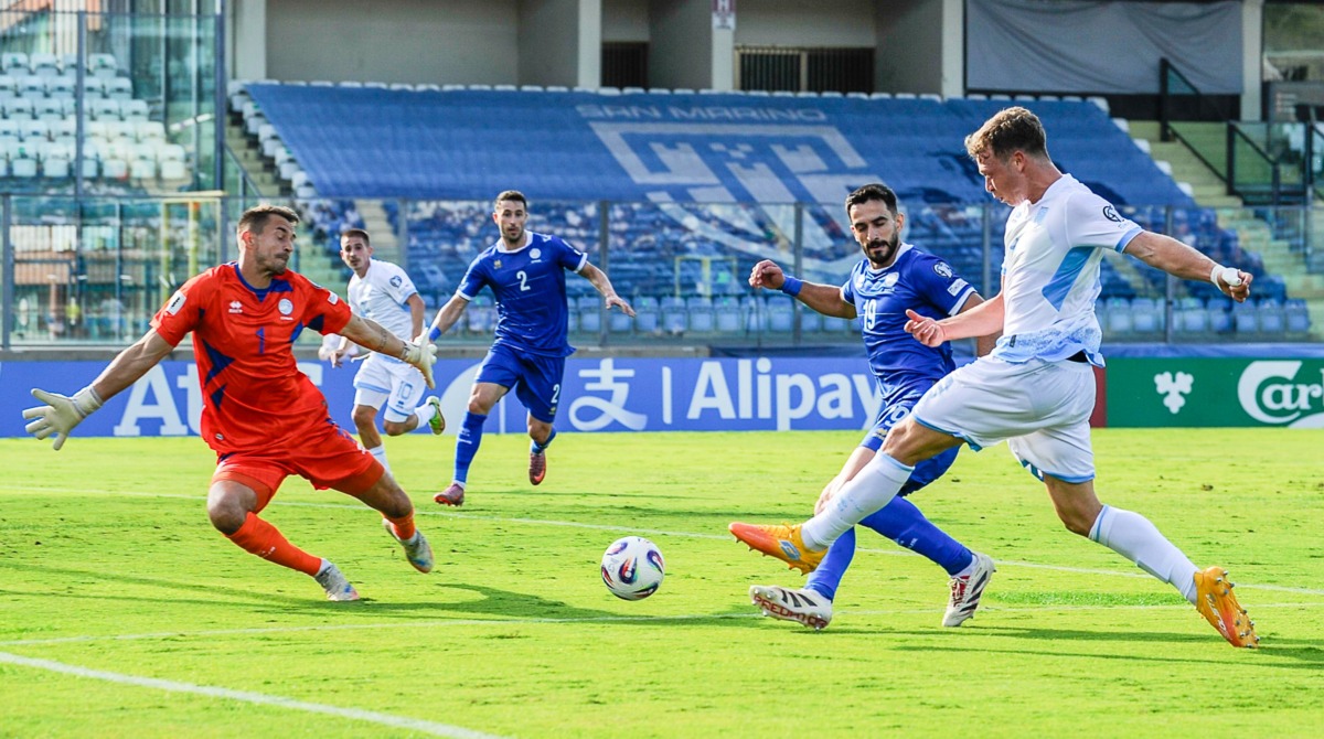 ©FSGC/Pruccoli | Cipro passa 4-0 al San Marino Stadium