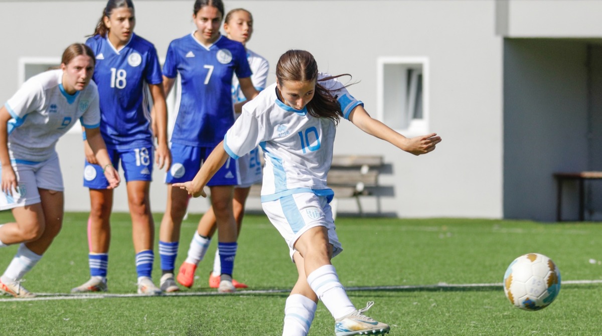 ©FSGC/Pierini | Terenzi ha sbloccato il risultato anche nella seconda amichevole con Cipro