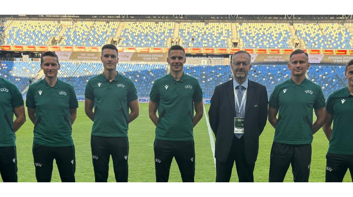 Notte di Champions per Stefano Podeschi impegnato in Israele