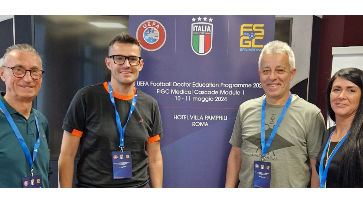 Nuovo appuntamento al UEFA Football Doctor Education Programme per la FSGC