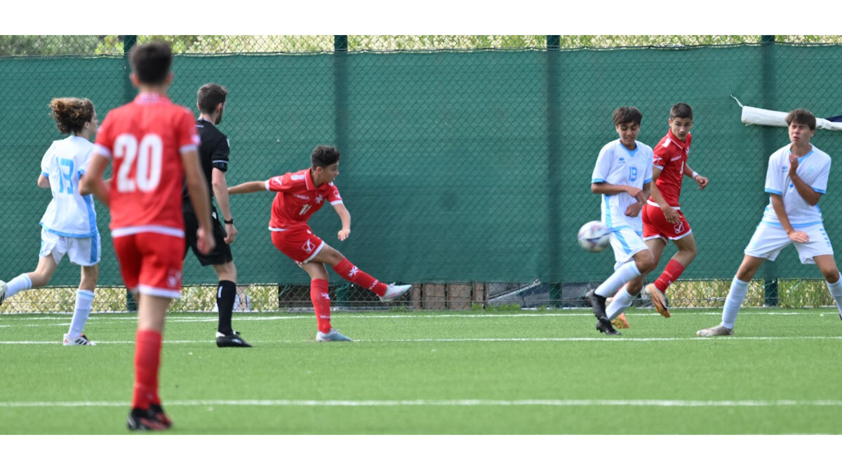 Under 14: la seconda sfida premia Malta 4-1