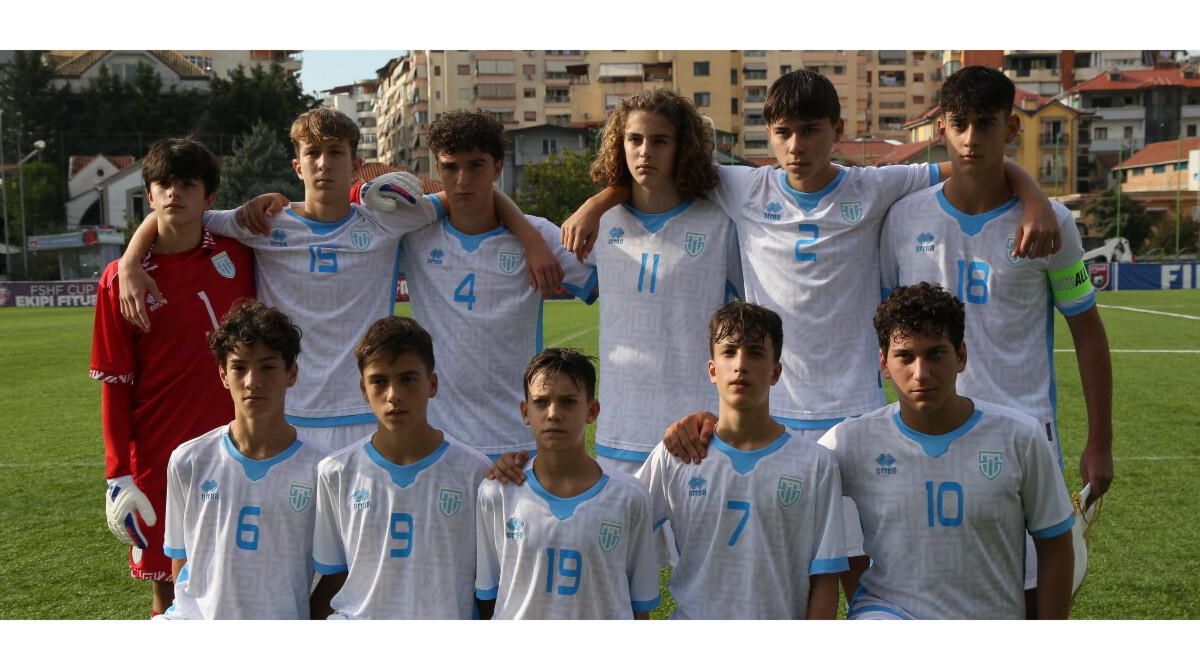 Under 15: troppa Albania per i Titani che però vanno a segno con Angelini