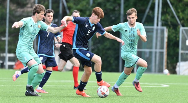U19 Belarus碾压San Marino 6-0, Titani下半场反弹
