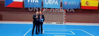 Futsal: Massimo Nanni a Praga nel ruolo di mentore per un nuovo Delegato UEFA